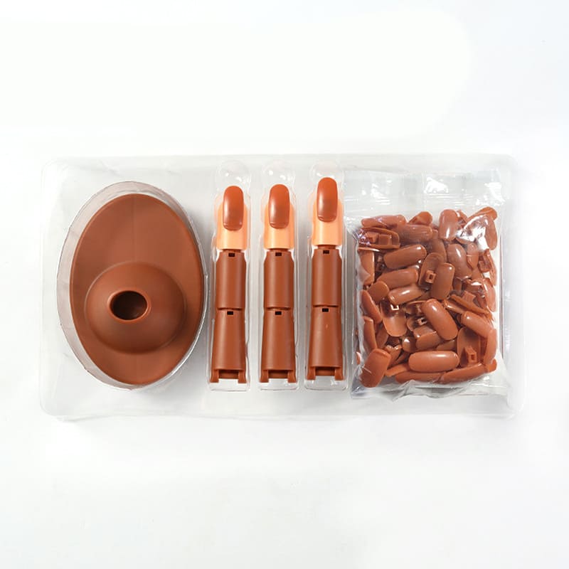 Acrylic manicure practice hand model manicure finger practice training manicure fake prompt display tool - Image 16