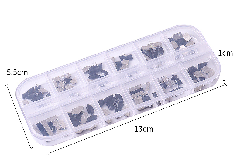 Nail Rhinestones Multi Shape Rhinestones Nail Rhinestones Flatback Crystals for Nail Art - Image 4