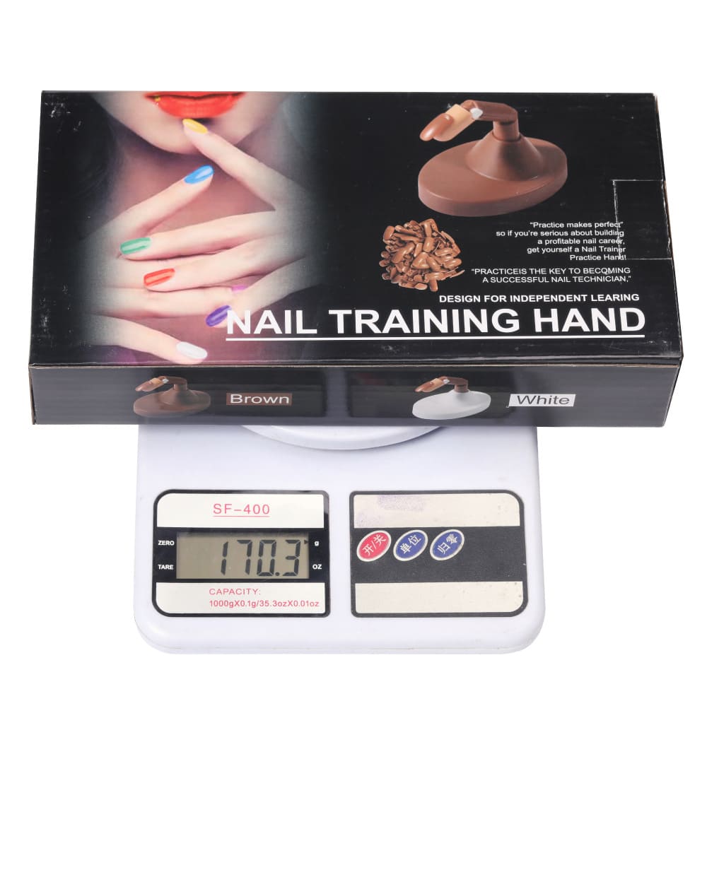 Acrylic manicure practice hand model manicure finger practice training manicure fake prompt display tool - Image 19