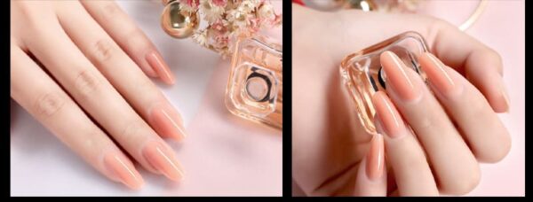 Extra Long Straight Clear Acrylic Gel Technique Nails Dual Nail Mold Extension Tips Mold Dual Form C Curve Tip - Image 16