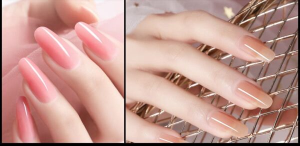 Extra Long Straight Clear Acrylic Gel Technique Nails Dual Nail Mold Extension Tips Mold Dual Form C Curve Tip - Image 15