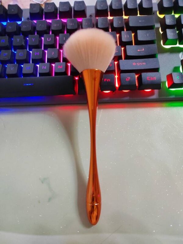 Loose Powder Brushes,Fluffy Powder Foundation Small Waist Shaped Blush Contour Compensate Makeup Brush Cosmetics Brush Beauty Tool - Image 5