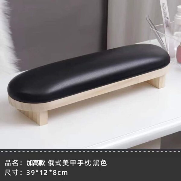 Hand Rest Pillow Leather Manicure Desk Nail Art Tool Cushion Holder - Image 3