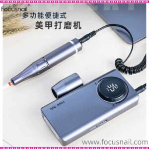 Nail Polisher Nail Drill Handle Handpiece Nail Drill File Nail Polishing Pen Machine Electric Nail Drill Pen Manicure Drill Nail File Pen Nail Art Mute Aluminum Alloy Nail Machine
