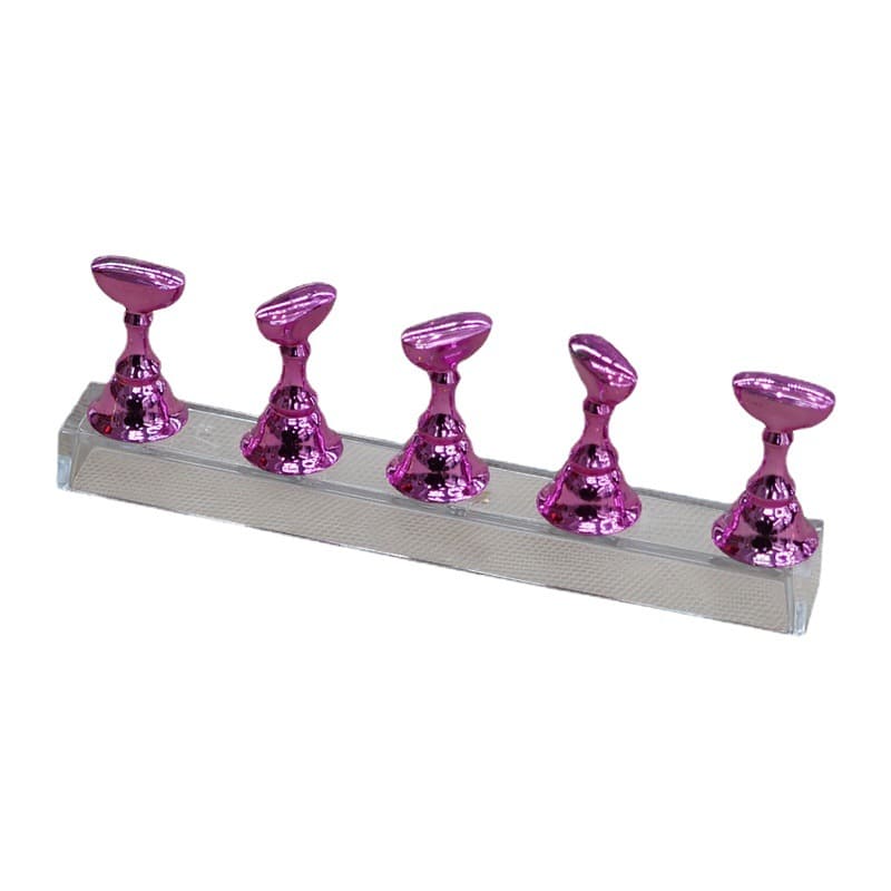 Acrylic Nail Art Display Stand Magnetic Nail Tips Practice Holder Stand DIY Display Stands for False Nail Tip Manicure Tool Home Salon - Image 6