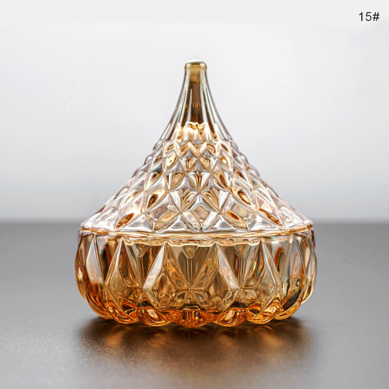 Crystal Glass Cup Plate Container For Nail Art Acrylic Powder And Liquid, Nail Art Mug Jewelry Plate Nail Art Brush Pen Tool Holder - Image 6