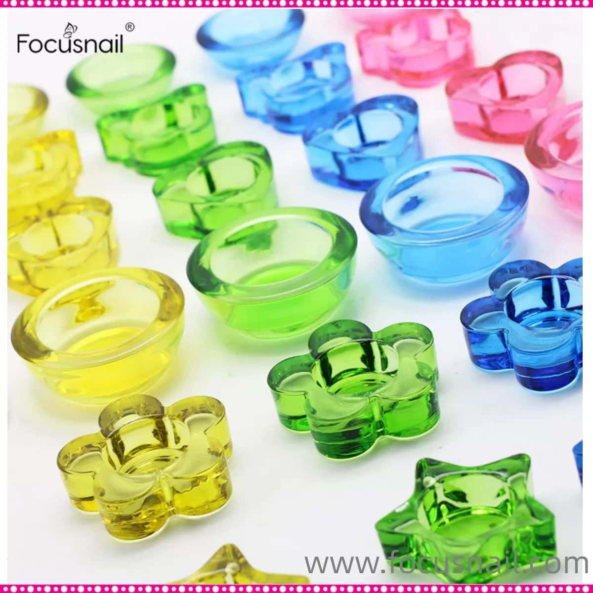 Wholesale Various Shapes Small Glass Christmas Tree Votive Candle Holder Star Shape Tealight Candle Holder