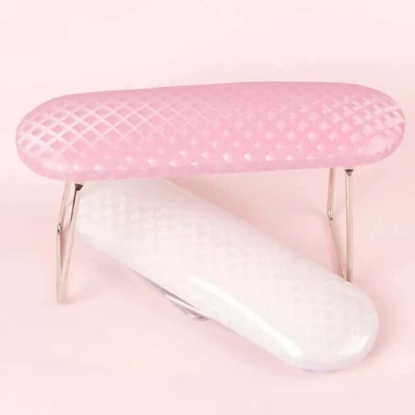 Nail Arm Rest Hand Rest for Nail Microfiber Soft Leather Manicure Nail Rest with Non-slip Professional Hand Pillow Cushion - Image 6