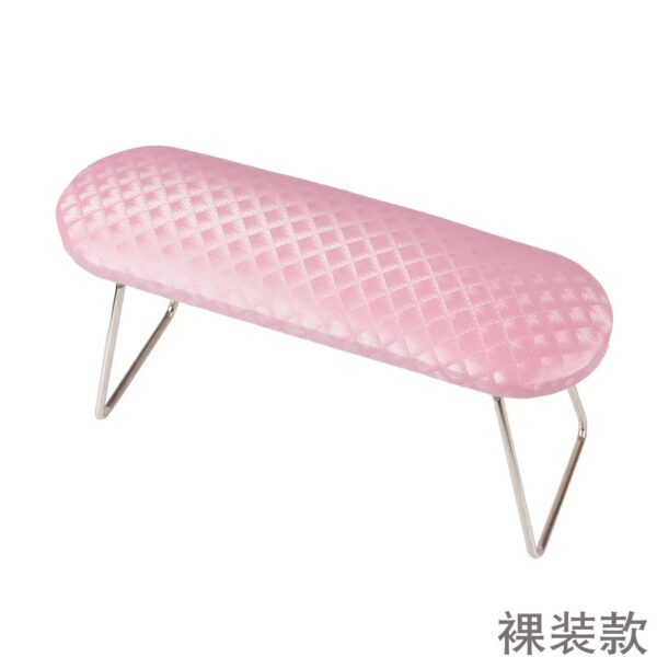 Nail Arm Rest Hand Rest for Nail Microfiber Soft Leather Manicure Nail Rest with Non-slip Professional Hand Pillow Cushion - Image 4