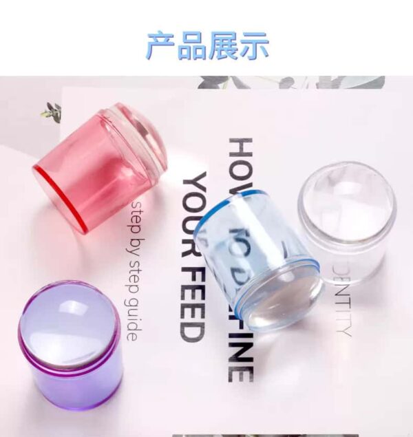 Nail Art ers Kit,Nail Art er Clear Silicone ing For For DIY Nail Edges Prints Patterns - Image 3