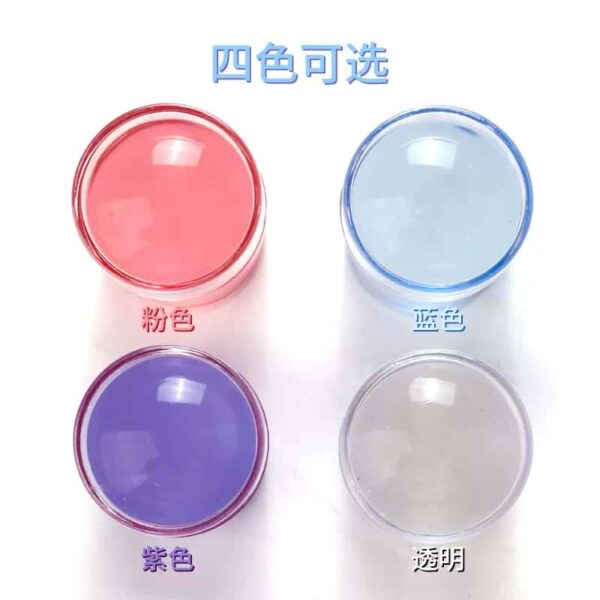 Nail Art ers Kit,Nail Art er Clear Silicone ing For For DIY Nail Edges Prints Patterns - Image 2