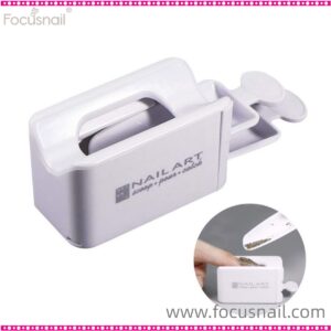 Nail Dip Powder Recycling Tray Container Dipping Powder Case Nail Line Mold DIY Nail Art