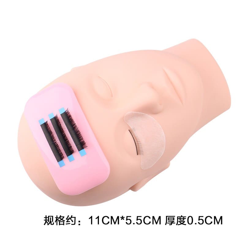 Adhesive forehead stickers pink tray lash tool eyelash supplies eye pads lash extensions forehead lash pads eyelashes gaskets Eyelashes Supplies Forehead Cushion Silicone Pads Glue - Image 4