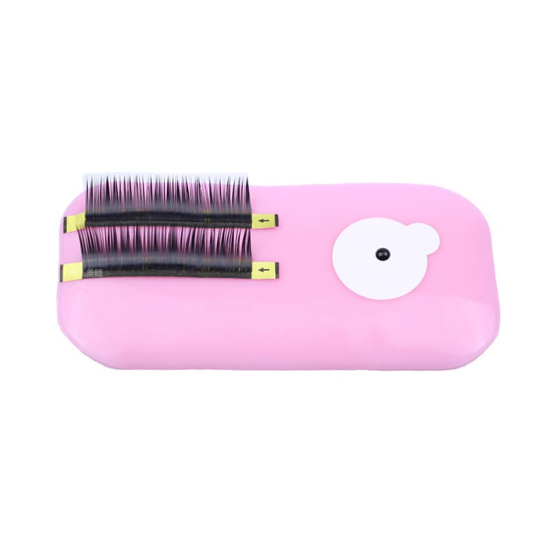 Adhesive forehead stickers pink tray lash tool eyelash supplies eye pads lash extensions forehead lash pads eyelashes gaskets Eyelashes Supplies Forehead Cushion Silicone Pads Glue - Image 6