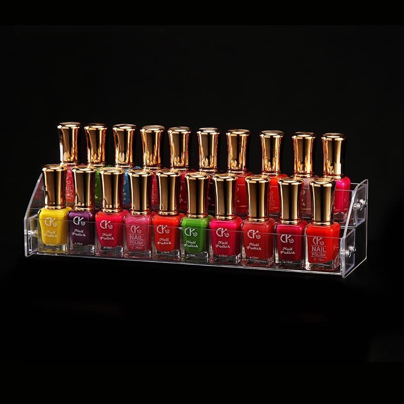 Clear Nail Polish Rack,Nail Polish Storage Organizers And Storage Box,Clear Paint Bottles Holder And Essential Oil Organizer - Image 4