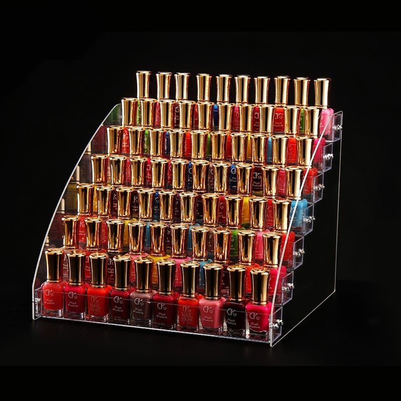 Clear Nail Polish Rack,Nail Polish Storage Organizers And Storage Box,Clear Paint Bottles Holder And Essential Oil Organizer - Image 2