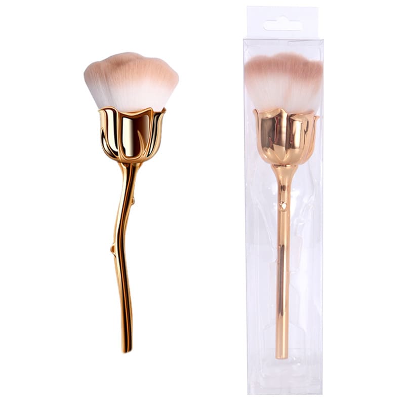 Nail Brush Cleaner Nail Brushes for Cleaning Dust Dip Powder Brush Makeup Blush Brush Manicure Remover Brush Nail Art Tools - Image 6