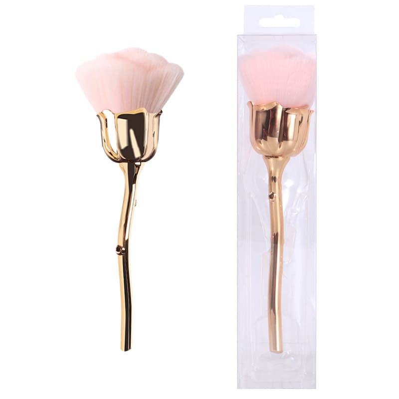 Nail Brush Cleaner Nail Brushes for Cleaning Dust Dip Powder Brush Makeup Blush Brush Manicure Remover Brush Nail Art Tools - Image 7