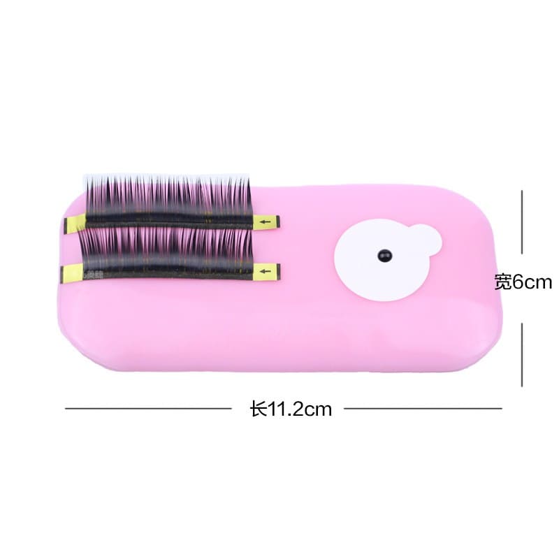 Adhesive forehead stickers pink tray lash tool eyelash supplies eye pads lash extensions forehead lash pads eyelashes gaskets Eyelashes Supplies Forehead Cushion Silicone Pads Glue - Image 2