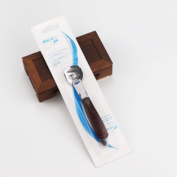 Foot Scraper, Callus Corn Hard Skin Remover Stainless Steel Dead Skin Shaver Foot Pedicure Kit - Image 8