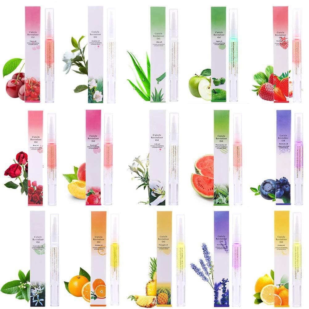 15 Scents Fragrance Nail Cuticle Oil Pen - Image 2
