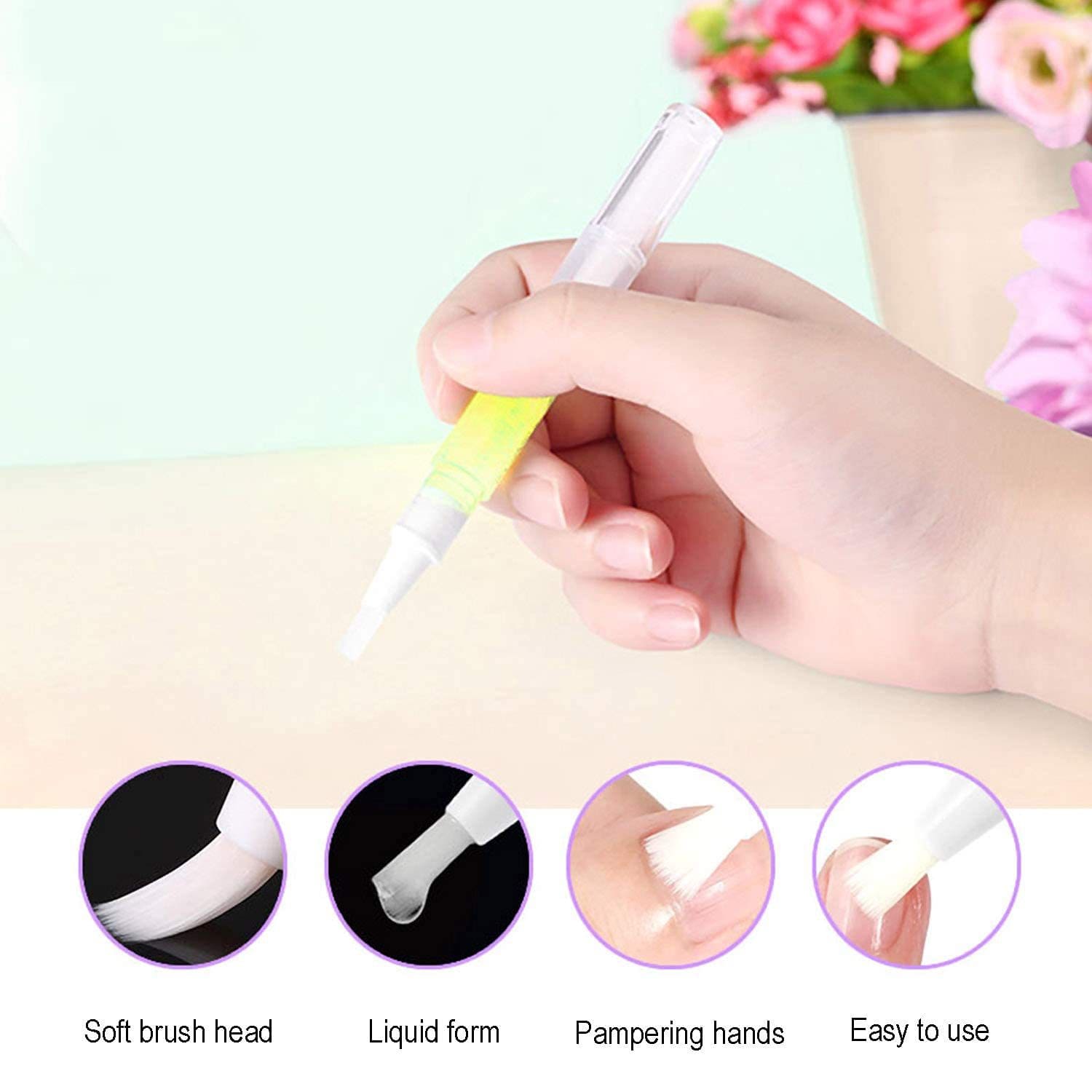 15 Scents Fragrance Nail Cuticle Oil Pen - Image 3