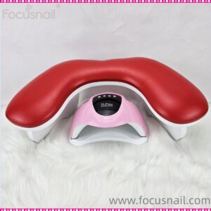 U-shaped handrail butterfly manicure holder