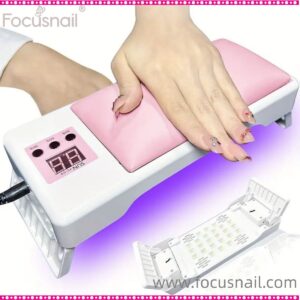 2 in 1 UV Nail Lamp and Arm Rest for Nails