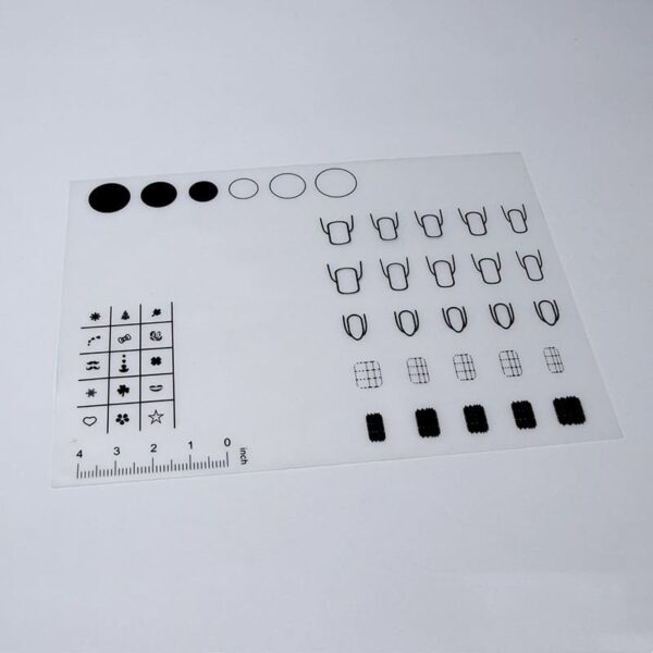 Nail Training Mat Silicone Trainer Sheet Manicure Art Practice Mat for Application Practice Pad Template for Acrylic gernails - Image 5