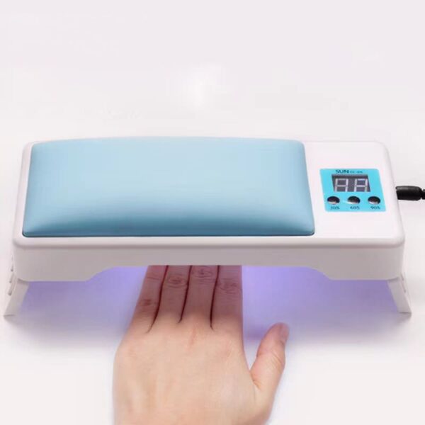2 in 1 UV Nail Lamp and Arm Rest for Nails - Image 3