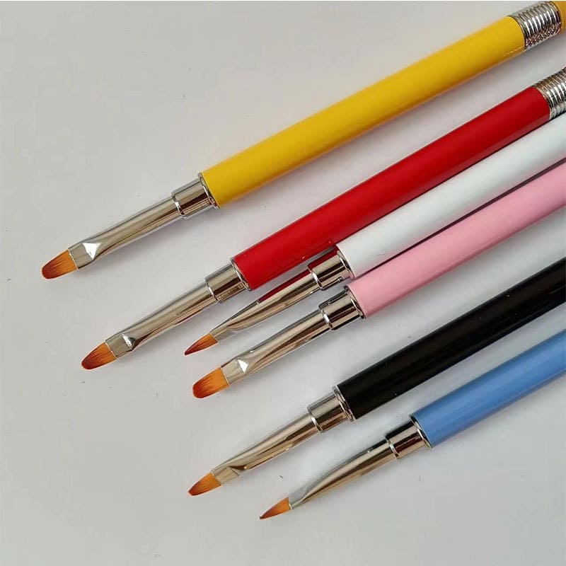 3-in-1 Nail Art Stippling & Removal Replacement Pen Dual Tip Stippling Pen Embossing Pen Metal Tip Stippling Tool - Image 3