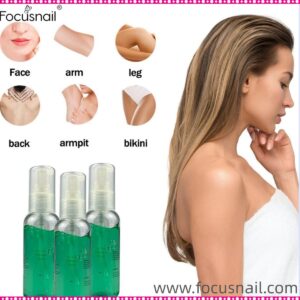 Smooth Body Hair Removal Spray,  Hair Removal Auxiliary Spray for Wax Treatment Hair Growth Inhibitor 60ml