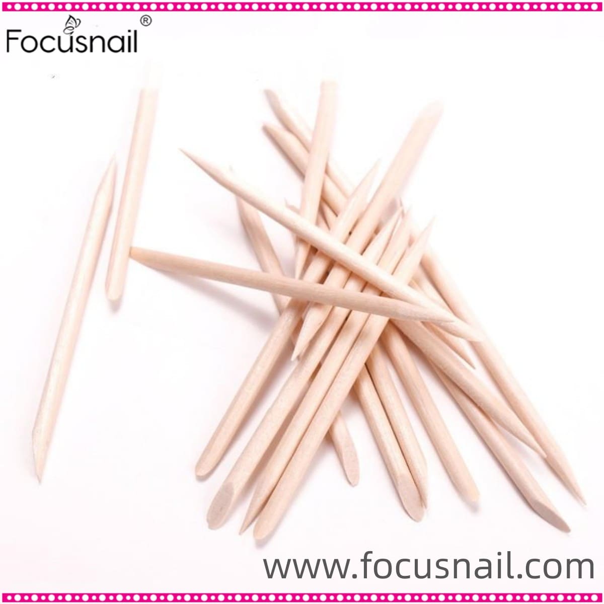 100PC Nail Art Cuticle Remover Dead Skin Manicure Tool