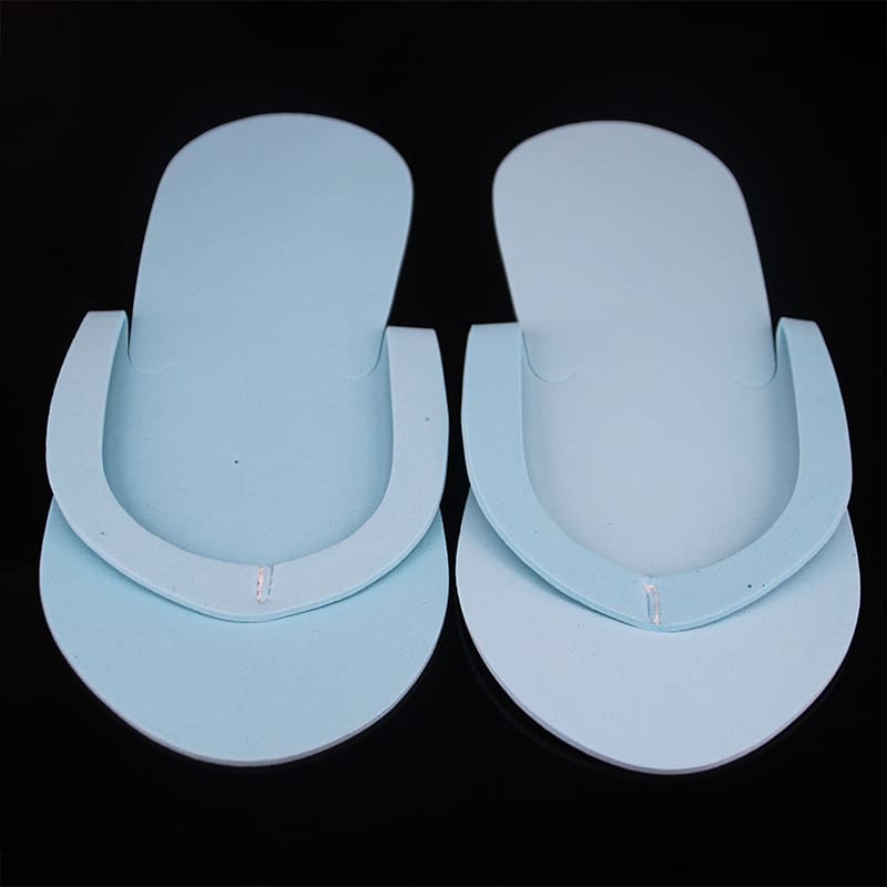 12 Pairs EVA Foam Slippers Shower Pedicure Beach Slippers Pedicure Slippers Spa Salon Shop Slippers Foam Pedicure Slippers Nail Salon Slippers - Image 3