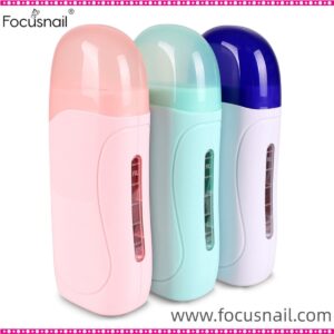 Wax Roller Kit Fast Melt Roller Waxing Kit 40W 2pcs 100ml Wax Cartridge Portable