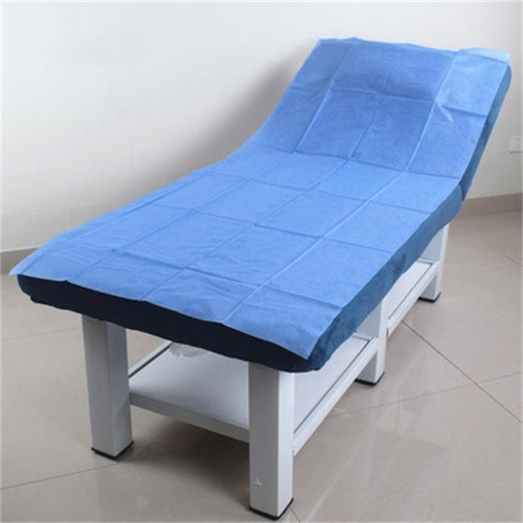 50PCS Disposable Bed Sheets Waterproof Sheet 80cm Mattress Cover Massage Bedka SPA Hobby Care Breathable Bed Sheet White with Holes - Image 3
