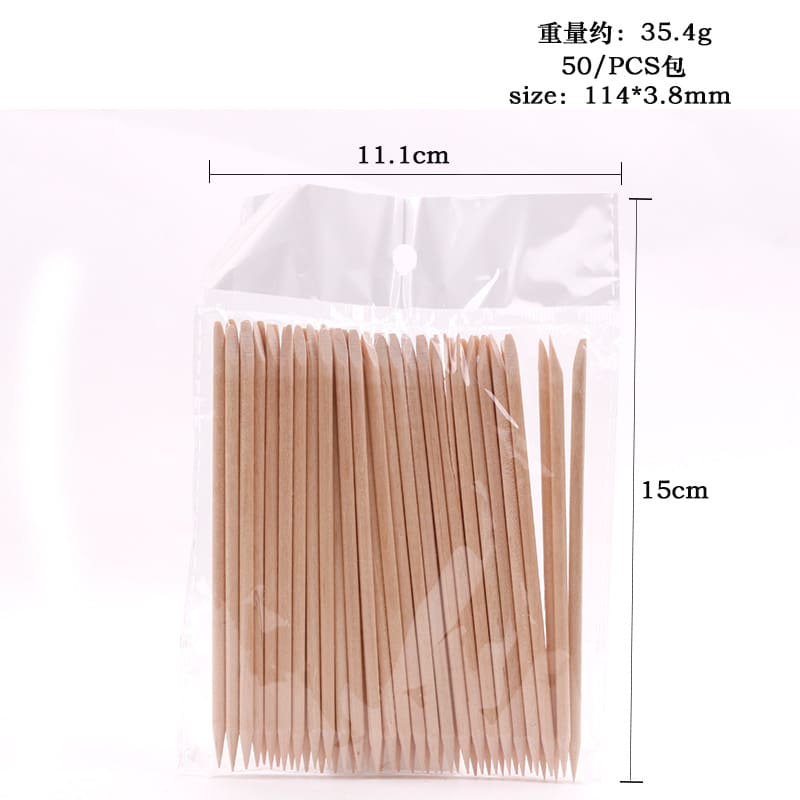 100PC Nail Art Cuticle Remover Dead Skin Manicure Tool - Image 9