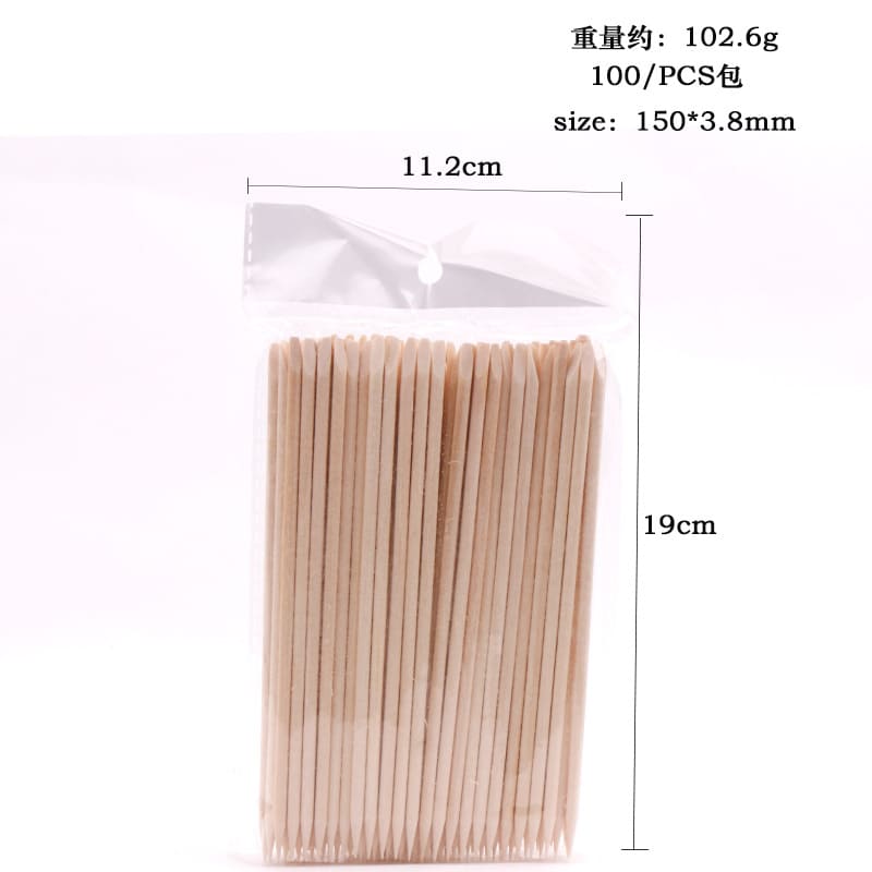 100PC Nail Art Cuticle Remover Dead Skin Manicure Tool - Image 7