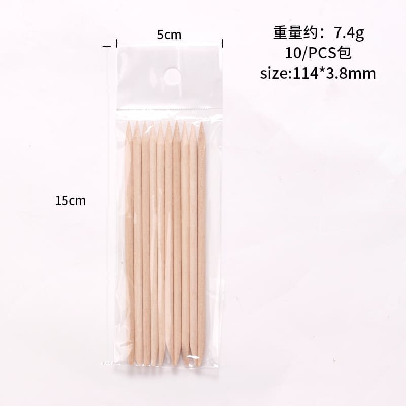 100PC Nail Art Cuticle Remover Dead Skin Manicure Tool - Image 2
