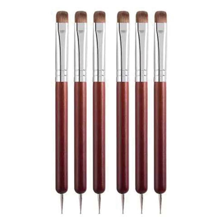 French Nails Art Acrylic Drawing Rhinestone Gems Picker UV Liner Supplies Brush Gel Painting Manicure Accessories Tools - Image 2