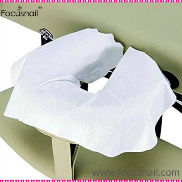 Disposable Headrest Covers Soft Face Cradle Covers Non-Sticking for Massage Tables & Chairs