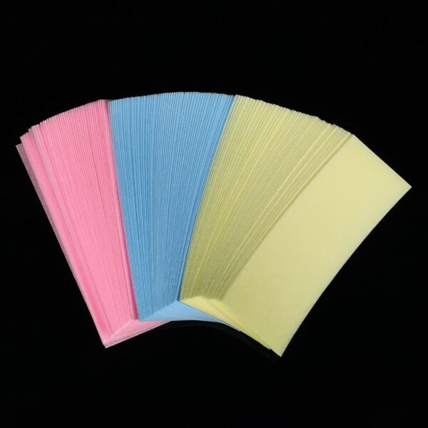 Hair Removal Wax Paper, Disposable Professional Depilatory Paper, For Facial Body Hair Removal, Disposable Non-Woven Waxing Strips, Body And Facial Depilatory Paper For Women Men - Image 2