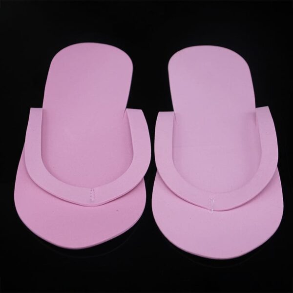 12 Pairs EVA Foam Slippers Shower Pedicure Beach Slippers Pedicure Slippers Spa Salon Shop Slippers Foam Pedicure Slippers Nail Salon Slippers - Image 5