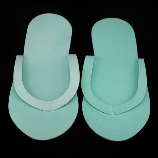 12 Pairs EVA Foam Slippers Shower Pedicure Beach Slippers Pedicure Slippers Spa Salon Shop Slippers Foam Pedicure Slippers Nail Salon Slippers - Image 4
