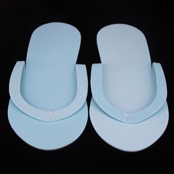 12 Pairs EVA Foam Slippers Shower Pedicure Beach Slippers Pedicure Slippers Spa Salon Shop Slippers Foam Pedicure Slippers Nail Salon Slippers - Image 3