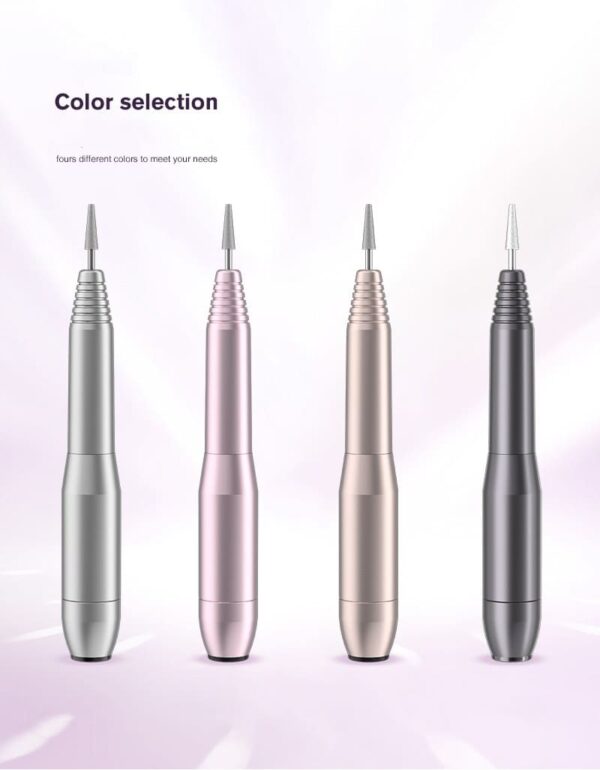 Nail Art Drill Kit, Electric Nail Drill Manicure Filer Kit Nail Buffer Machine Professional - Image 4