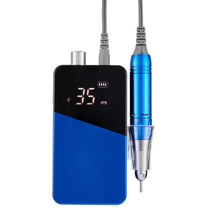 Electric Nail File 35,000 rpm Cordless Portable Electric Nail Drill Machine Rechargeable E-file Nail Drill Manicure Pedicure Set for Natural Nail Gel Polish - Image 2