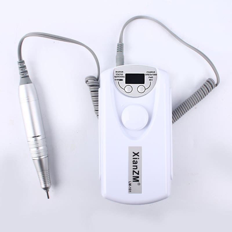Electric Nail File Nail Drill Machine Portable Rechargeable Electric Nail Drill Pen Nail Gel Polisher Nail Art Equipment Nail Tool for Natural Nail, Gel Polish - Image 4