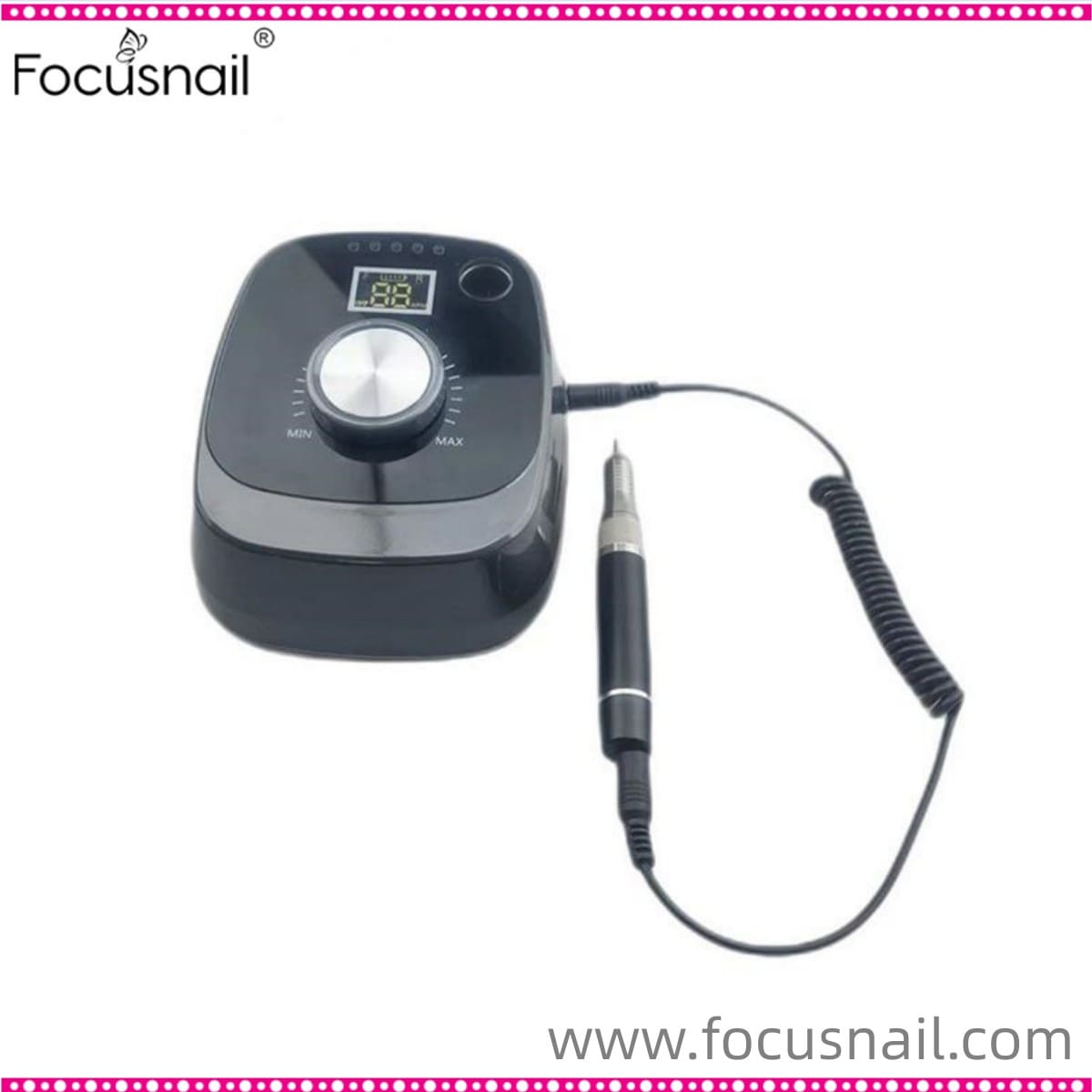 Electric Nail Drill Machine, Electric Nail Drill, 40000RPM, CW CCW, Rotation Speed, Adjustment, Nail Polisher, Electric Nail Grinding Machine