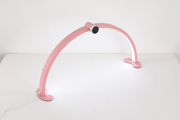 New Smart Touch Screen LED Nail Moon Lamp Desk Eyelash Lighting LCD Display Half Moon Nail Table Lamp - Image 5